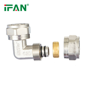 IFAN nam chủ đề ổ cắm khớp nối Kết nối đồng 1/2- 3/4-1 nén phù hợp pex Đồng phù hợp cho pex-AL-pex Ống - Product Image 4