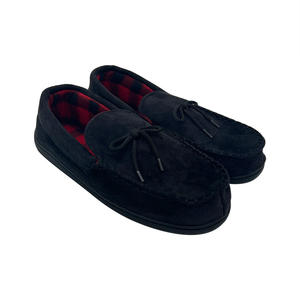 Warmlab soft traspirante punto a mano <span class=keywords><strong>slip</strong></span> on casual mocassini da <span class=keywords><strong>uomo</strong></span> piatti in pelle scamosciata pantofola casual da <span class=keywords><strong>uomo</strong></span> in ecopelle - Product Image 2