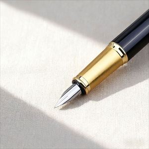 Business Premium Metal Fountain With <b>Gold</b> and Silver Clips Writing Diameter 0.5Mm Custom <b>Pen</b> Suitable for Corporate Gifts - Product Image 4