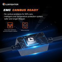Projecteur LED universel pour moto et voiture, en alliage d'aluminium, 180W, 17000LM, H4 H7 H11, 6500K, pour A4/A8/X5 - Vente Flash