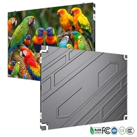 Écran LED fixe d'intérieur P1.25 P1.53 P1.86 P2 P2.5 P3.07 avec revêtement GOB, armoire 640x480mm, poids léger 7kg, ultra-mince 59mm