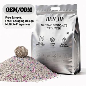 2026 <b>Top</b> Selling <b>Cat</b> Litter Manufacturer Bentonite <b>Cat</b> Litter High Quality Fast Clumping Wholesale <b>Cat</b> Litter - Product Image 1