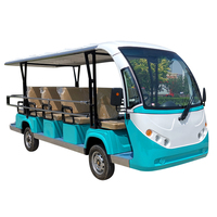 Bus de tourisme électrique sur mesure à 14 places avec certification CEE, vitesse ≤30 km/h, moteur AC 5 kW