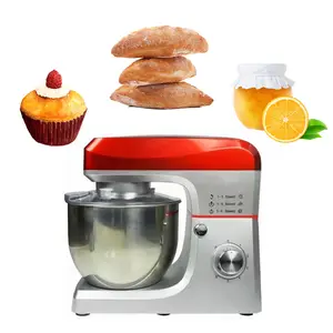 Kleine Küchen hilfe Edelstahl Druckguss Industrie Chapati Brot Preis Mixer Stand Kuchen kommerziellen Teig mischer mit Schüssel