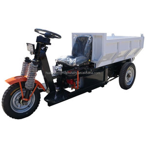 Minidumper Eléctrico <span class=keywords><strong>de</strong></span> 3 Ruedas con Capacidad <span class=keywords><strong>de</strong></span> Carga <span class=keywords><strong>de</strong></span> 1000 kg, Triciclo Eléctrico <span class=keywords><strong>de</strong></span> <span class=keywords><strong>80</strong></span> cm <span class=keywords><strong>de</strong></span> <span class=keywords><strong>Ancho</strong></span> para Minería, Equipo <span class=keywords><strong>de</strong></span> Seguridad Minera Eléctrico - Product Image 4