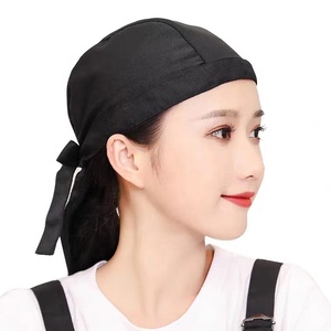 Chapeau de chef réglable de cuisine japonaise et de restaurant occidental casquette de style coréen tissu sergé accessoires en stock pour l'exportation à l'étranger - Product Image 1