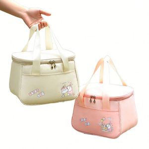Boîte à lunch isotherme et imperméable pour enfants, sac repas souple en polyester avec motif de dessin animé pour filles et garçons, idéal pour la rentrée scolaire - Product Image 3