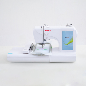 JUKKY ES5 Home Broderie Small Automatic Computerized Flat Embroidery Pattern <b>Sewing</b> Machines for Fabrics De Bordar - Product Image 2