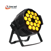 Led dj lumières disco 18x18w Parled Par 64 led 18x18 lumière de scène led par 18*18 pour la décoration de lumière d'événement