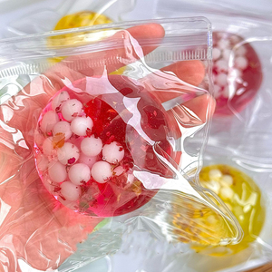 New 6cm Chinese-Style Sweet Soup Glutinous Rice Balls Series TPR <b>Squishy</b> Ball Toy Stress Relief Gift for Kids and Adults - Product Image 3