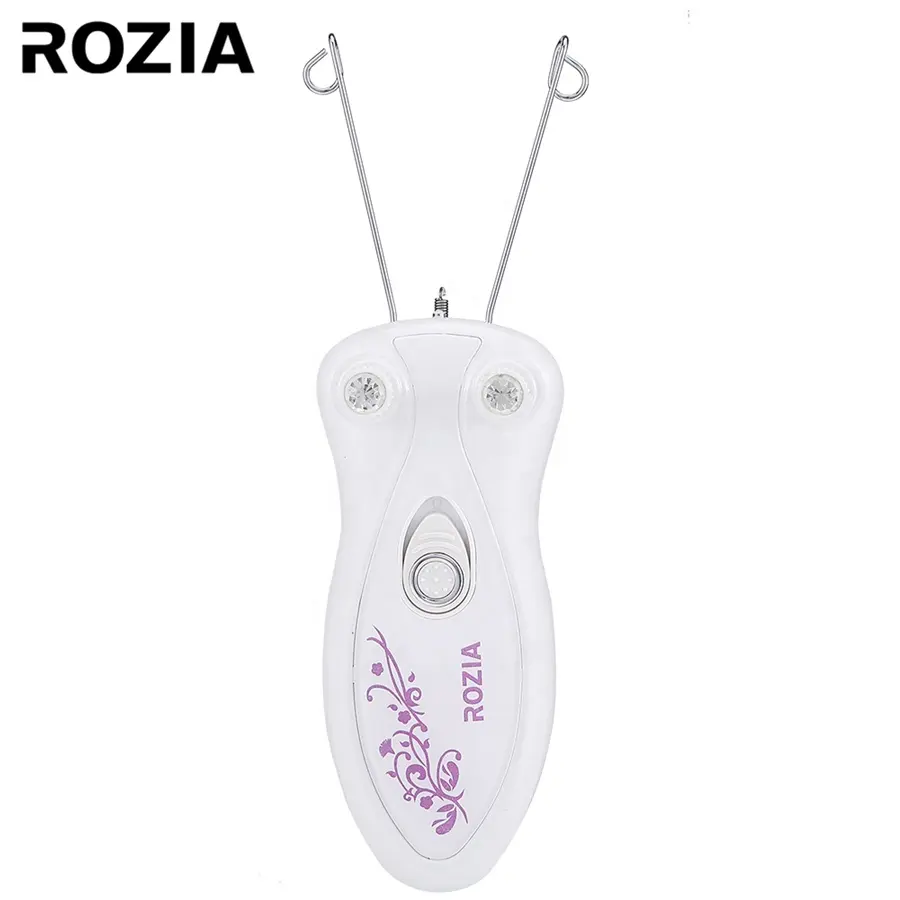 Rozia-Épilateur facial électrique pour femmes, épilateur professionnel, épilateur pour le corps et le visage, épilateur en fil de coton