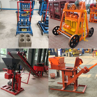 Machines de Fabrication pour Petites Entreprises : Machine à Briques en Terre Crue et Emboîtables HBY2-15 pour Matériaux de Construction
