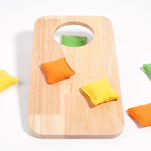 <span class=keywords><strong>Gioco</strong></span> da Esterno in Legno per Bambini, Set Tavolo da Lancio con Sacchetti di Sabbia, <span class=keywords><strong>Gioco</strong></span> Multiplayer per Ragazzi - Product Image 4