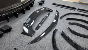 Kits de carrosserie <span class=keywords><strong>Urus</strong></span> Mansori pour <span class=keywords><strong>Lamborghini</strong></span> excellente qualité livraison rapide fibre de carbone sèche lèvre avant jupe latérale diffuseur arrière capot - Product Image 3