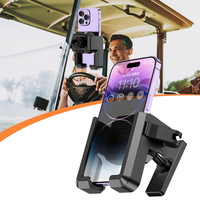 Nouveau support de téléphone portable magnétique double GreatYYT 2026 pour utilisation en salle de sport/chariot de golf, en alliage d'aluminium et ABS, pour téléphones de 3 à 6,7 pouces