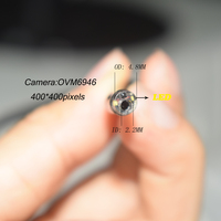 Instruments chirurgicaux pour oreilles, yeux, nez et gorge, petite caméra modèle 46, interface USB, 30 FPS, endoscope en acier, Ojos Omnivision 6946