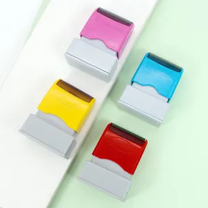 Unternehmensmarke hochwertig individuell kleine oder große Größe Gummimarke personalisiertes Logo Blitz-Bürostempel