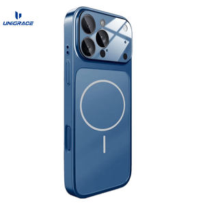 UNIGRACE Nuova Cover Posteriore in Vetro AG Satinato con Pellicola per Obiettivo per IPhone 17 Custodia Magnetica per Cellulare per IPhone 15 16 17 Pro Max - Product Image 4