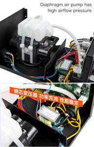 Estación de soldadura Kellyshun AE8502D, <span class=keywords><strong>pistola</strong></span> de aire caliente y plancha <span class=keywords><strong>para</strong></span> reparación de teléfonos, <span class=keywords><strong>desoldar</strong></span> y retrabajo SMD - Product Image 3