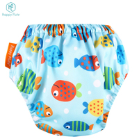 Happyflute לשימוש חוזר חיתולי בד חיתולים תינוק אימון מכנסיים תינוקות תחתונים רחיץ חיתול פעוט