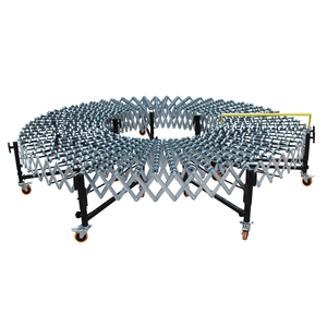 LIANGZO spesifikasi tinggi menghemat waktu baja dapat diperluas roda Skate konveyor untuk pembongkaran kontainer - Product Image 5