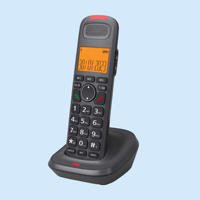 Telepon Nirkabel DLNA D1015 Dengan Pemblokir Panggilan Canggih, Peringatan Penipuan Satu Panggilan Melalui Bluetooth, dan Perekaman 2 Arah Dengan Mesin Penjawab Otomatis