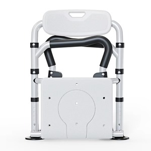 Shower Caddy <b>Shelf</b> Organizer Rack Self Adhesive Punch-Free <b>Metal</b> Toilet Wall Storage Rack - Product Image 2