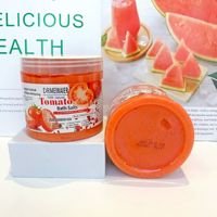 Gommage éclaircissant et exfoliant au lait de tomate, rose et lavande, enrichi au sel marin, 680g – Notre meilleure vente