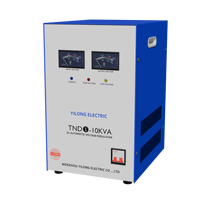 Stabilisateur de tension monophasé 10 kVA SVC AVR TND de type pointeur, personnalisable pour applications résidentielles et commerciales