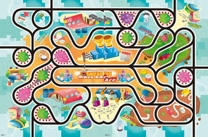 <span class=keywords><strong>Jeu</strong></span> de course de puzzle créatif STEM, jouets robotiques magiques inductifs, lumière et son, plastique, puzzle de 70 pièces pour les enfants de 2 à 7 ans - Éducatif - Product Image 5