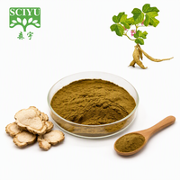 Poudre d'extrait de Radix Puerariae Lobatae 40% Isoflavones de Pueraria Extrait de racine de Kudzu en poudre