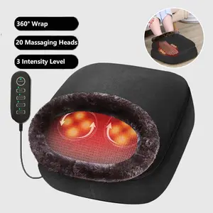 New Design Cover Detachable Foot Massage Pedicure Machine Pain Hot Compress Kneading Electronic Blood Circulation Foot Massage