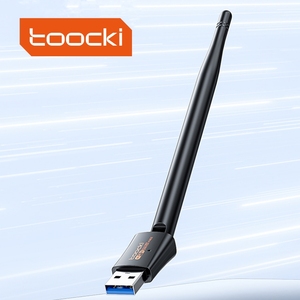 Toocki an toàn Wi-Fi 6 USB-A 900Mbps Adapter Nhiều chế độ mã hóa dữ liệu bảo vệ sự riêng tư tốc độ cho gia đình 4K Video - Product Image 1