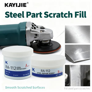 Pâte de réparation métallique 2-en-1 industrielle, colle AB pour moulage, scellant résistant à la chaleur, agent de réparation de défauts par <span class=keywords><strong>soudure</strong></span> à <span class=keywords><strong>froid</strong></span>, colle puissante - Product Image 3