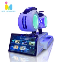 Simulador de Conducción de Motocicletas de Carreras 9D VR de Alta Resolución, para Interiores/Exteriores, PC, Fibra de Vidrio, Metal, Parque de Aventuras, Aeropuerto