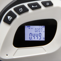 Ananke Tools Télémètre laser électronique portable avec lame en acier inoxydable 5m/40m, mesure numérique de la distance et niveau