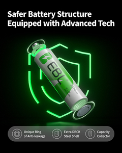 EBL 16 <b>Sets</b> AA AAA Rechargeable Batteries Combo 2300mAh AA 800mAh AAA 3000mAh Capacity 1.2V Nominal Voltage Medical Ni-MH - Product Image 6