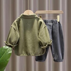 PSJ-Y0 Vente en gros de vêtements pour enfants, fabricant de vêtements pour garçons, ensemble de vêtements pour bébé garçon, vêtements de sport de luxe, ensemble de vêtements d'été pour garçon - Product Image 4