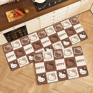 Non-Slip Cute Cartoon Kitchen Mat Set Waterproof Leather Floor <strong>Rugs</strong> for Home Anti-Fatigue Kitchen Carpet Runner - Product Image 5