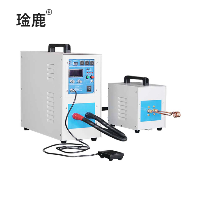 New 45KW High Frequency Industrial Induction Heating Equipment Engine Metal Welding Quenching Annealing Easy Operate Pump