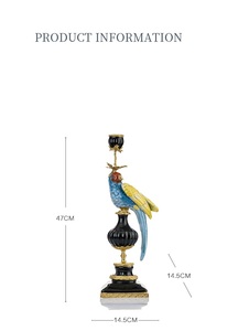 <span class=keywords><strong>Bougeoir</strong></span> en céramique coloré en porcelaine, élégant, peint à la <span class=keywords><strong>main</strong></span> avec Base en cuivre XYZT0040 - Product Image 6