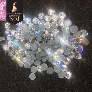 Cristales de <span class=keywords><strong>Cristal</strong></span> Transparentes con Reverso Plano 4A 10SS, Adornos de <span class=keywords><strong>Cristal</strong></span> para Manualidades, Cristales Termoadhesivos al por Mayor - Product Image 3