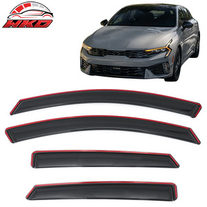 Pare-pluie en acrylique pour Kia K5 (2021-2026) – Déflecteurs de vitres intégrés - Product Image 1