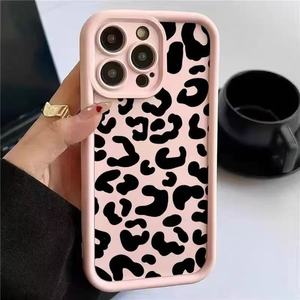 Funda de teléfono móvil de TPU a prueba de golpes con lente de escalera con estampado de leopardo negro grande para <span class=keywords><strong>Infinix</strong></span> Hot <span class=keywords><strong>Note</strong></span> 50 40 30 20 10 <span class=keywords><strong>12</strong></span> - Product Image 5