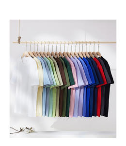 เสื้อยืดผ้าฝ้ายโอเวอร์ไซส์สำหรับผู้ชายเสื้อโอเวอร์ไซซ์ผ้าคอตตอนแนวสตรีทเปล่าสะพายไหล่สำหรับ230gsm - Product Image 2