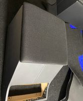 Boîte de rangement centrale en cuir avec double porte-gobelets pour Land Rover Defender 4x4 - Luxe