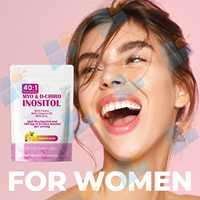 SUNI OEM/ODM Marque Privée Végétalienne 225g Myo-Inositol et D-Chiro Inositol en Poudre Suppléments pour l'Équilibre Hormonal Féminin
