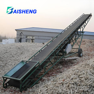 New xách tay di động vành đai băng tải 5-20m chiều dài thủy lực điều chỉnh chiều cao thép không gỉ cho hạt/Cát tải - Product Image 5