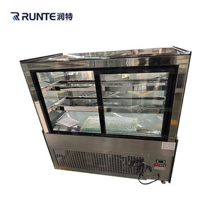ベーカリー製品用の直角ガラス扉付き業務用チラーディスプレイケース - Product Image 2