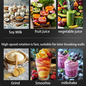 CB เครื่องปั่นสมูทตี้ไฟฟ้า, หม้อสแตนเลสอาหารผลไม้เครื่องปั่นไฟฟ้าเครื่องปั่นน้ำผักครัว KB06004 - Product Image 3